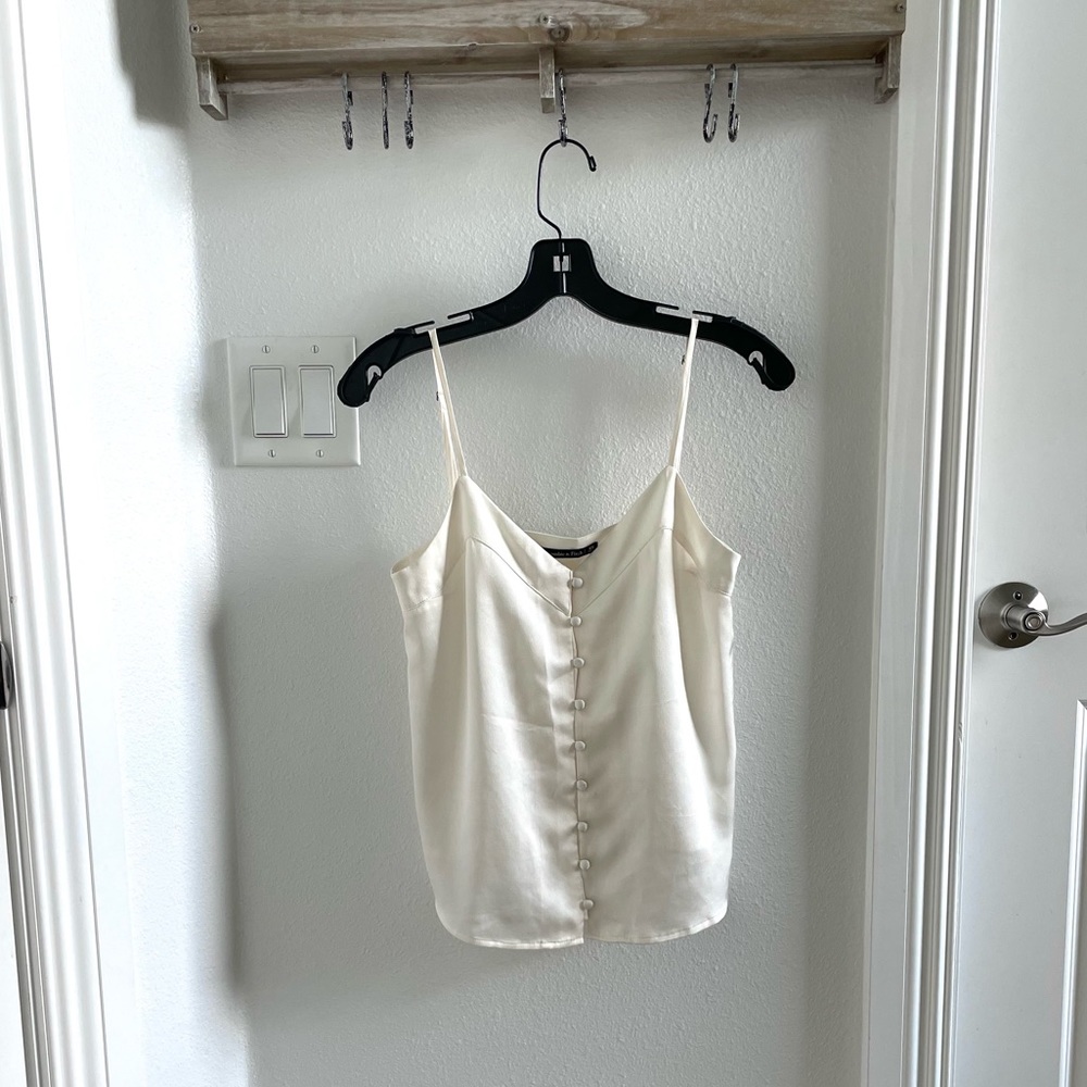 Abercrombie & fitch button down tank